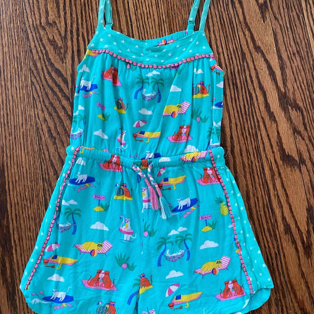 Mini Boden Vacation Romper (5-6Y)